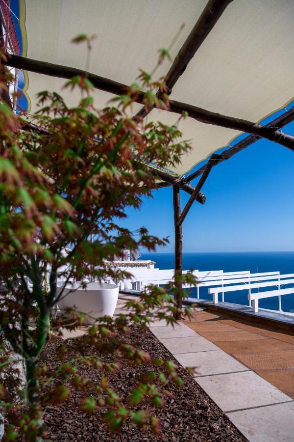 Villa La Tagliata Spectacular Jacuzzi Tub Amazing View And Private Parking Garage Positano Exteriör bild