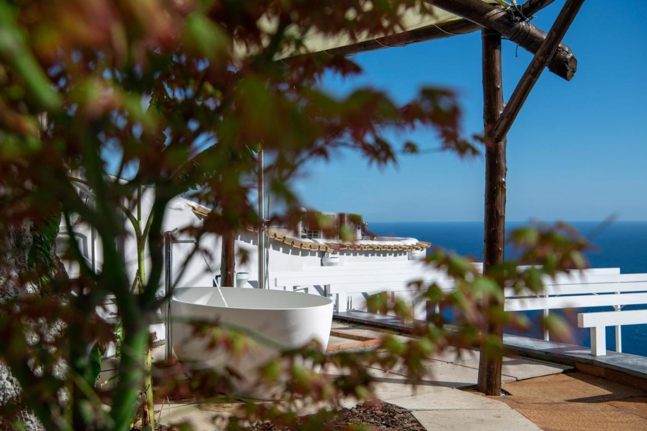 Villa La Tagliata Spectacular Jacuzzi Tub Amazing View And Private Parking Garage Positano Exteriör bild