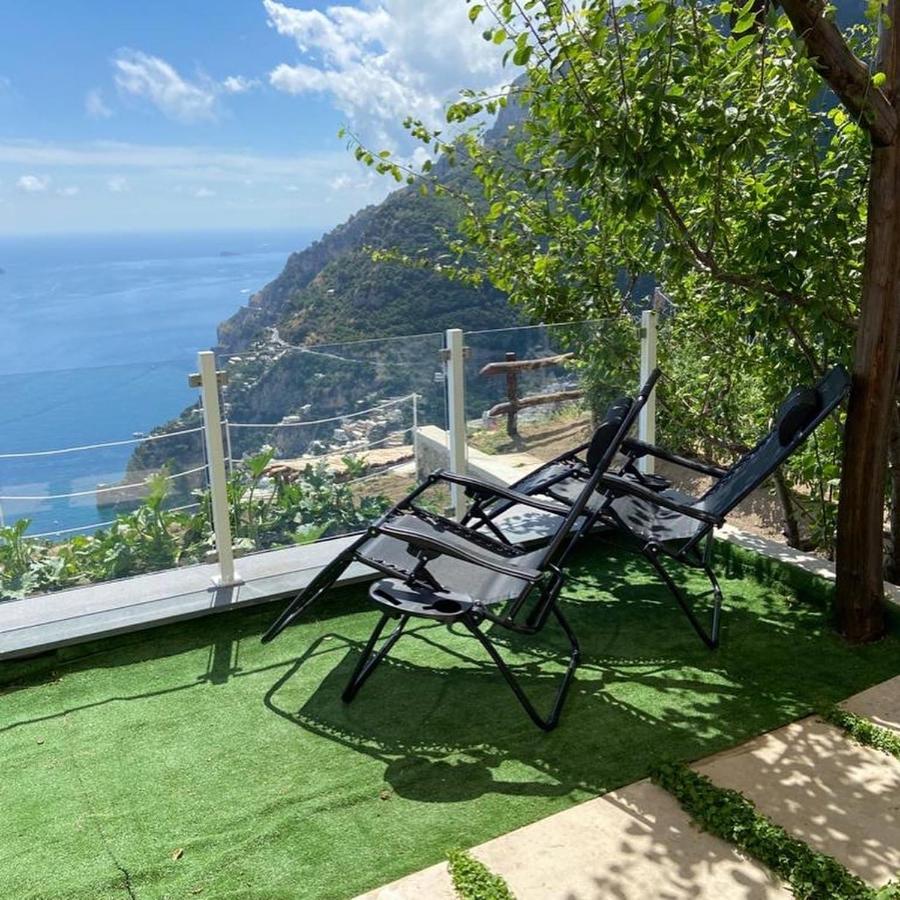 Villa La Tagliata Spectacular Jacuzzi Tub Amazing View And Private Parking Garage Positano Exteriör bild